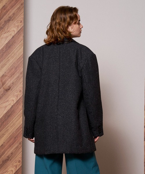 MAISON SPECIAL（メゾンスペシャル） コート 38 ブラック レディース