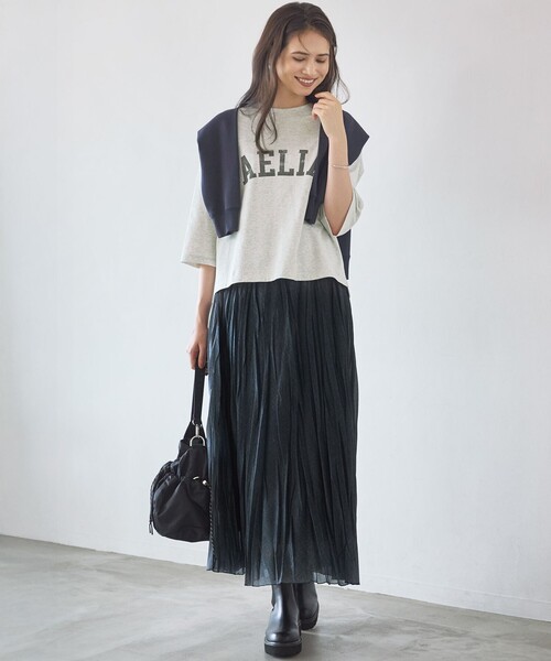 新品　23区 【見上愛さん着用/生活防水】リブニット ブーツ　24 23区（ニジュウサンク） ブーツ リブニット ブーツ レディース