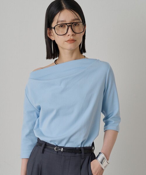 「LOUNGEDRESS」 スウェットカットソー FREE チャコールグレー レディース Loungedress 「LOUNGEDRESS」 スウェットカットソー FREE