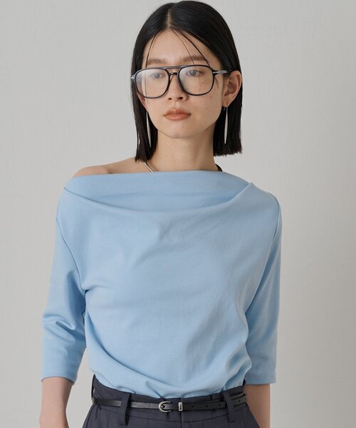 tシャツ ドレープカットソー レディース Loungedress tシャツ ドレープカットソー レディース : ZOZOTOWN