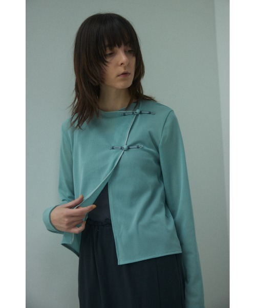 「BLACK BY MOUSSY」 カーディガン FREE ライトブルー レディース