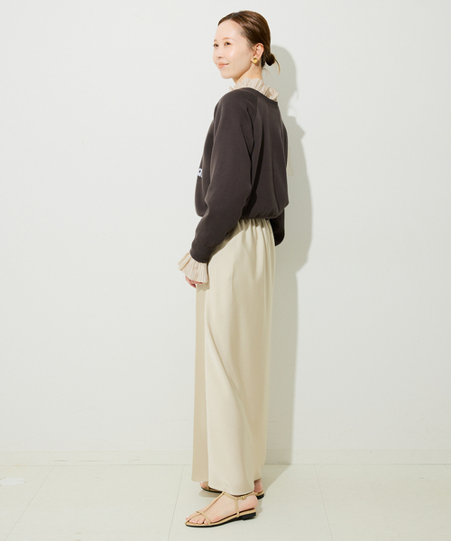【美品】SLOBE IENA タイプライターフリルカラーブラウス SLOBE IENA（スローブイエナ）の「タイプライターフリルカラー