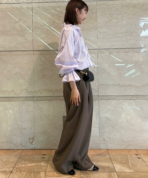 SLOBE IENA（スローブイエナ） ブラウス シャツ 「一部WEB・店舗限定