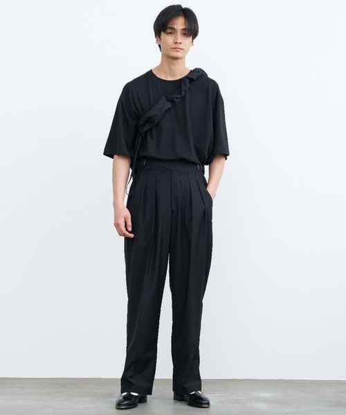 「SINSS」 半袖Tシャツ MEDIUM ネイビー メンズ