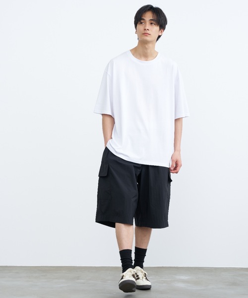 「SINSS」 半袖Tシャツ MEDIUM ネイビー メンズ