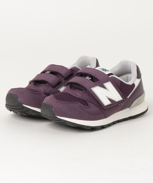 【新品・17.5】New Balance PO313JE パープル キッズ New Balance 「New Balance」 「KIDS」ローカットスニーカー