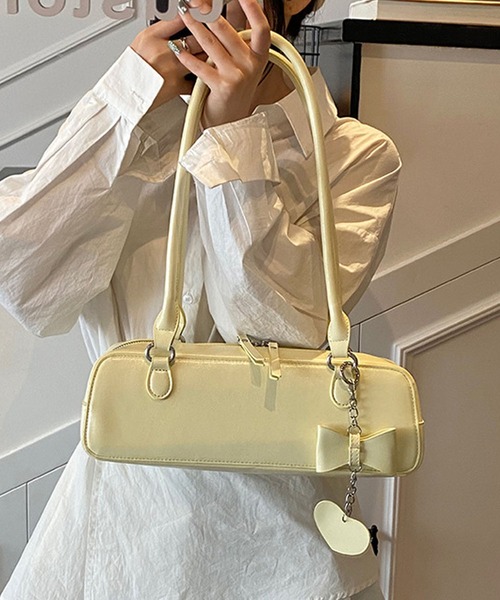 ボストンバッグ HOOK for girls スリムワンハンドルショルダーバッグ
