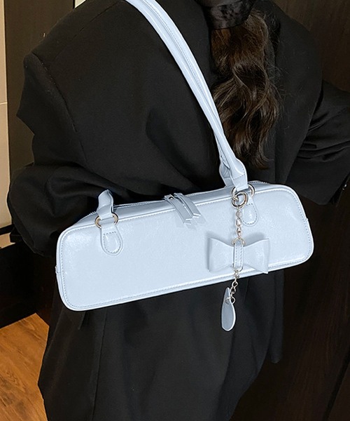 ボストンバッグ HOOK for girls スリムワンハンドルショルダーバッグ