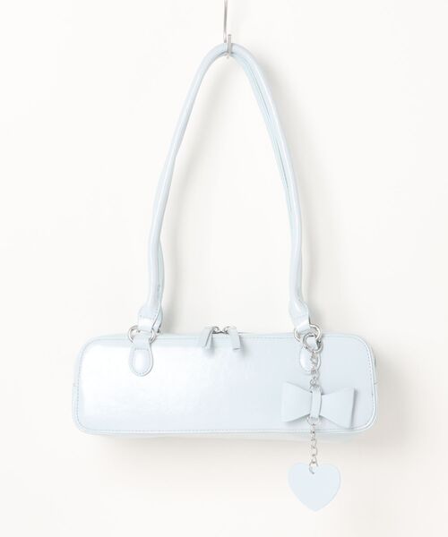 ボストンバッグ HOOK for girls スリムワンハンドルショルダーバッグ