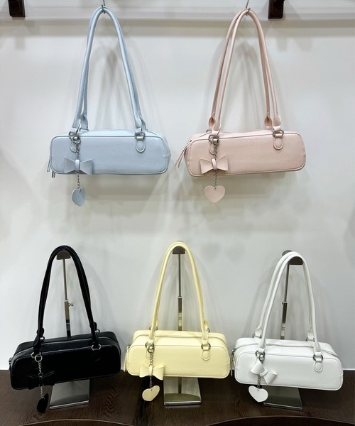 ボストンバッグ HOOK for girls スリムワンハンドルショルダーバッグ ボストンバッグ HOOK for girls スリムワンハンドルショルダーバッグ