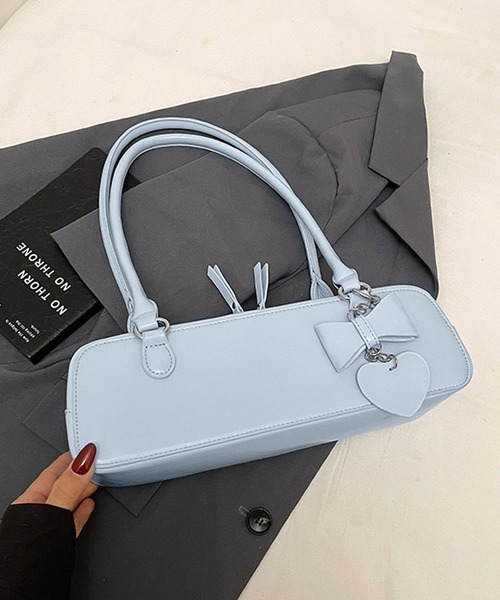 ボストンバッグ HOOK for girls スリムワンハンドルショルダーバッグ