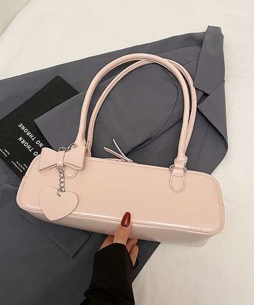 ボストンバッグ HOOK for girls スリムワンハンドルショルダーバッグ