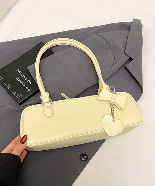 ボストンバッグ HOOK for girls スリムワンハンドルショルダーバッグ