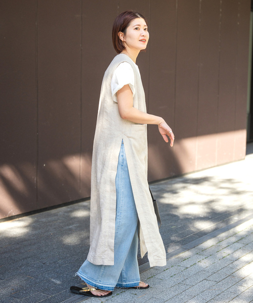 「Spick & Span」 ベスト - ベージュ レディース レディースファッション