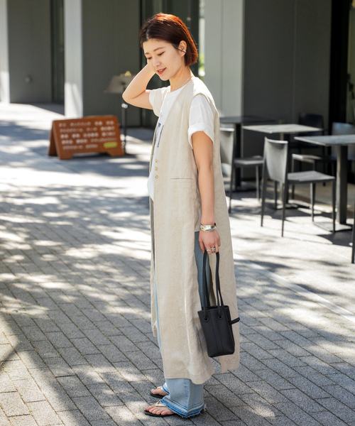 「Spick & Span」 ベスト - ベージュ レディース レディースファッション