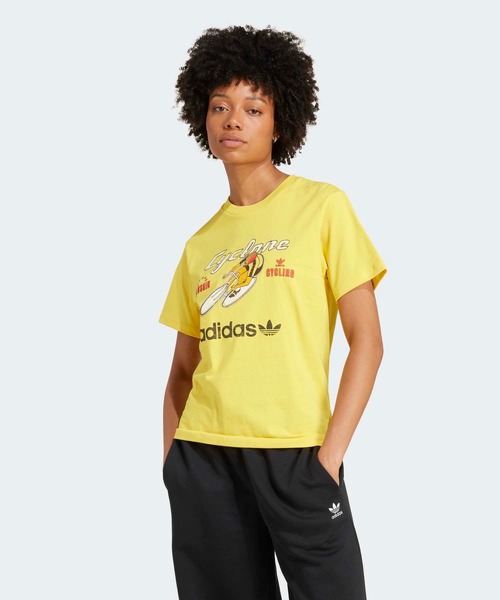 tシャツ レトロ サイクロン レギュラー 半袖Tシャツ　/ アディダスオリジナルス adidas Originals レディース