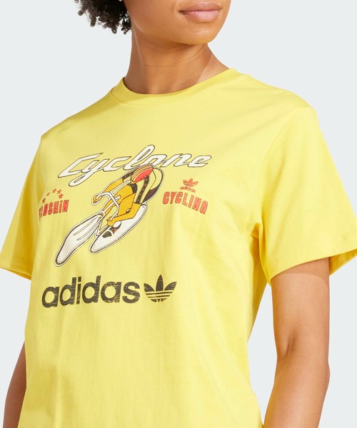 adidas（アディダス） adidas tシャツ 半袖 レトロ サイクロン