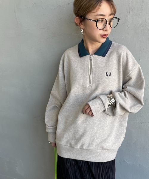フレッドペリーハーフジップジャンパーポロニット FRED PERRY トレーナー スウェット 「FRED PERRY/フレッドペリー