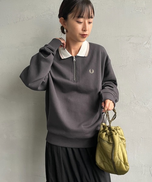 FRED PERRY（フレッドペリー） トレーナー スウェット ハーフジップ