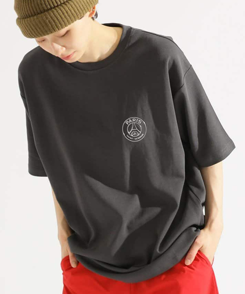 パリサンジェルマン　Tシャツ Paris Saint-Germain】カートゥーンロゴ プリントTシャツ（T