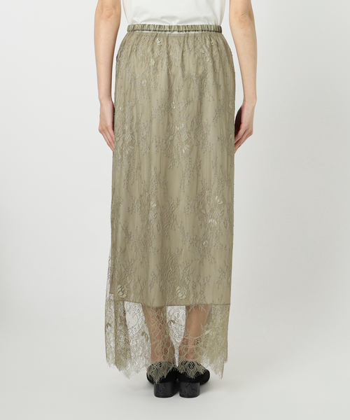 スローブ イエナ（SLOBE IENA）/スリップレースイージースカート SLOBE IENA（スローブイエナ） スカート スリップレースイージー