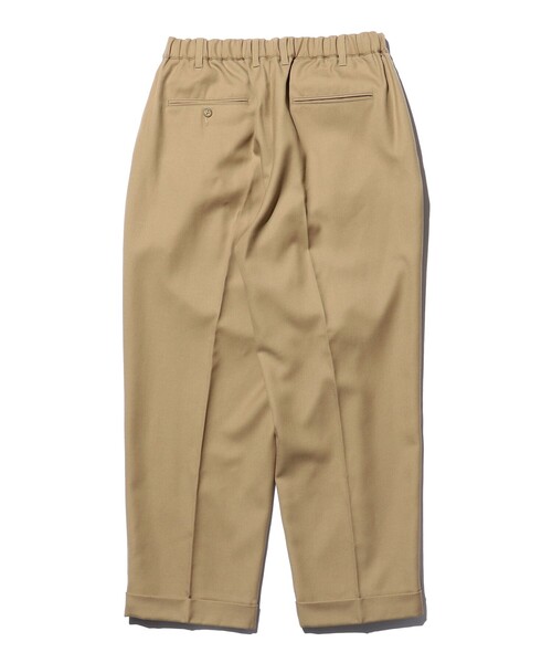 BEAMS+（ビームスプラス） パンツ ウール ツイル 2プリーツ リラックス
