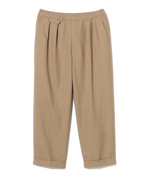 BEAMS+（ビームスプラス） パンツ ウール ツイル 2プリーツ リラックス