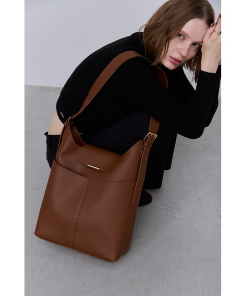 un/neu 2WAYバーフラップスクエアBIGショルダー un/neu ショルダーバッグ バッグ 2WAYバーフラップスクエアBIG