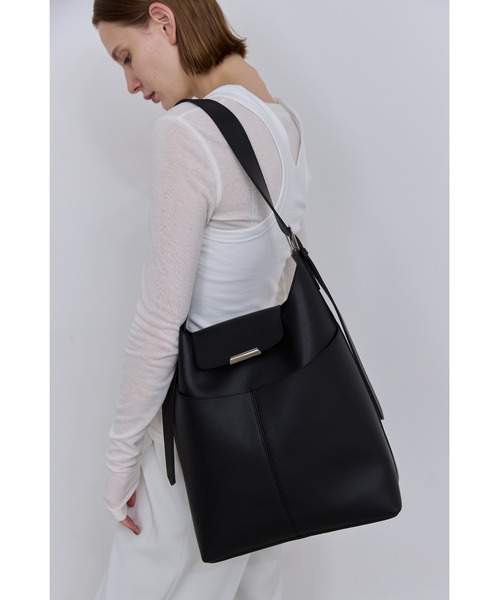 【美品✨】ソメスサドル　ショルダーバッグ　黒　レザー　ダブルフラップ　スタントン 美品✨】ソメスサドルショルダーバッグ黒レザーダブルフラップ