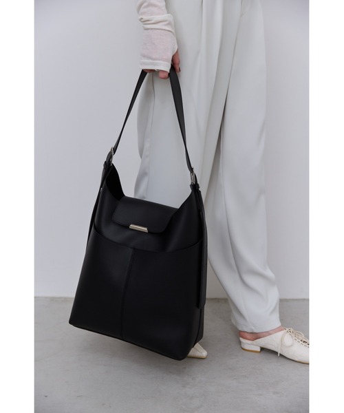 美品　ADERR 黒 2wayトートバッグ　ショルダーバッグ　完売品 RAS19-02 2wayトートバッグ | アニエスベー ボヤージュ(agnes b