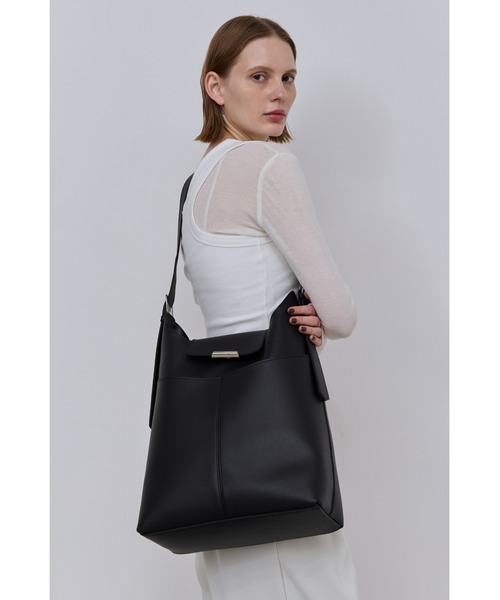 un/neu ショルダーバッグ バッグ 2WAYバーフラップスクエアBIG