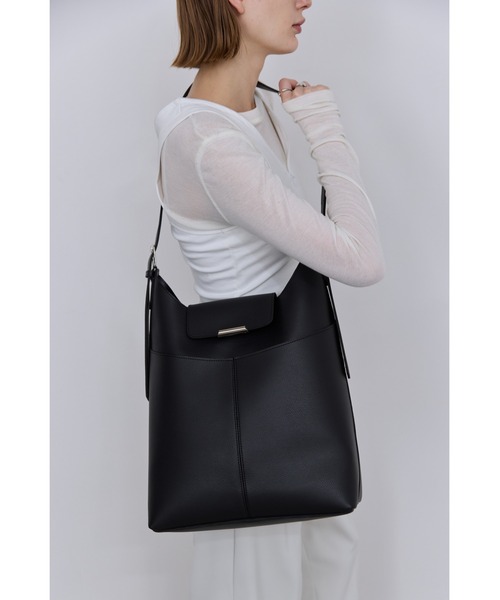 un/neu 2WAYバーフラップスクエアBIGショルダー un/neu ショルダーバッグ バッグ 2WAYバーフラップスクエアBIG