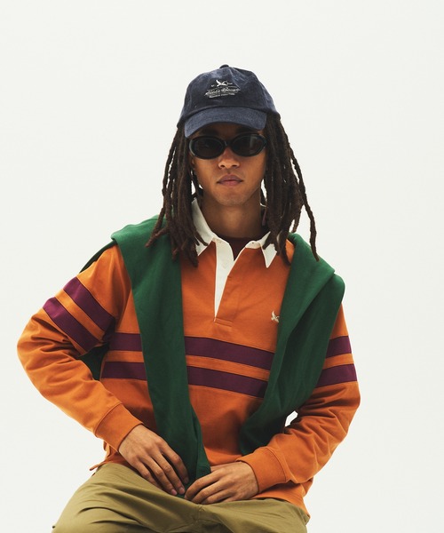 Eddie Bauer（エディーバウアー） ポロシャツ ラグビーシャツ メンズ