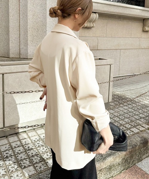 「select MOCA by son」 テーラードジャケット SMALL アイボリー レディース