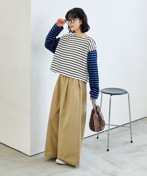 FREAK'S STORE（フリークスストア） tシャツ パッチワーク ボーダー