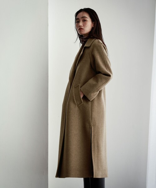 「LOVELESS」 チェスターコート 38 モカ レディース_画像4