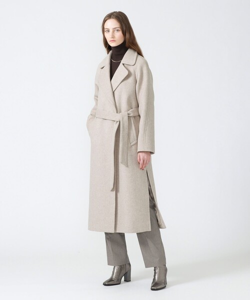 「LOVELESS」 チェスターコート 38 モカ レディース_画像8