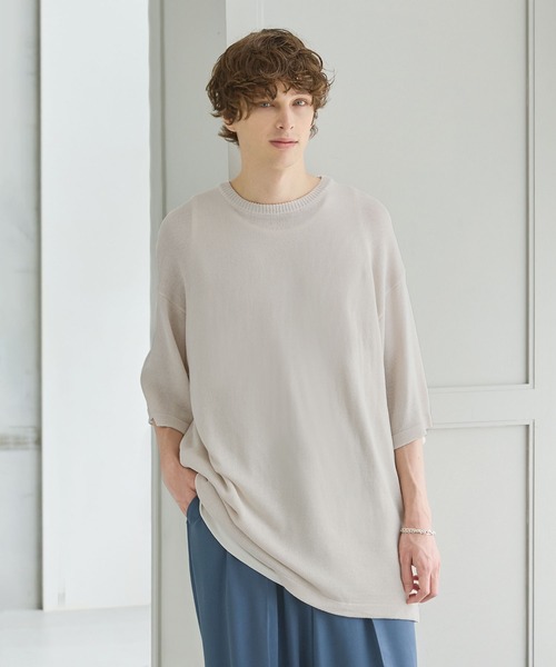 CTHY 半袖ニット M ダークグレー メンズ : ZOZOTOWN Yahoo!店 - 通販