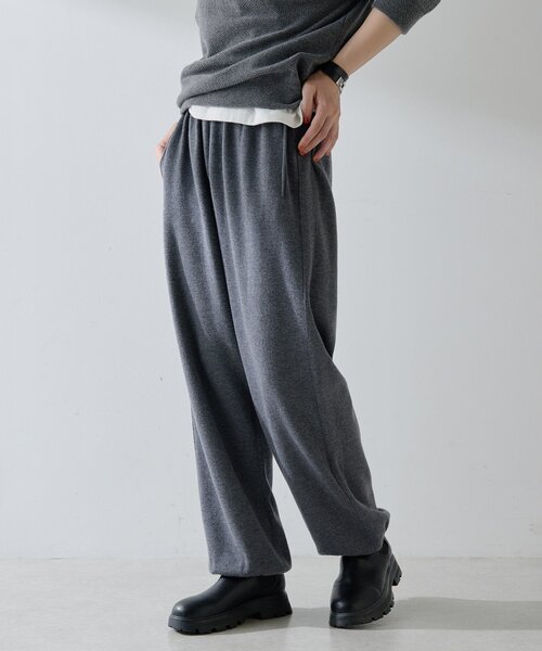 Whim Gazette（ウィム ガゼット） パンツ 「GEMINI」ニットパンツ