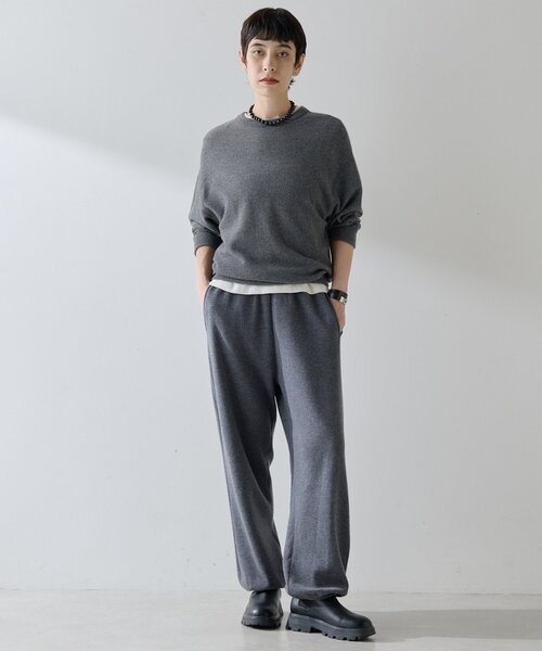 Whim Gazette（ウィム ガゼット） パンツ 「GEMINI」ニットパンツ