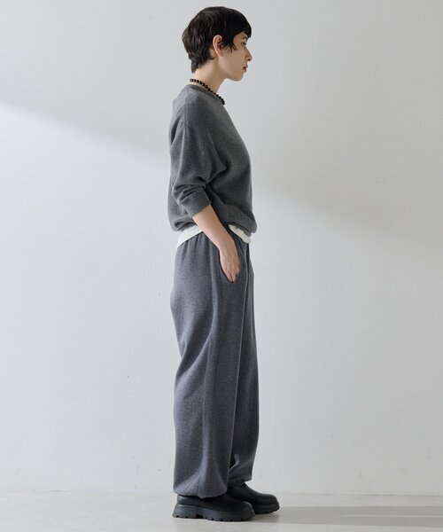 Whim Gazette（ウィム ガゼット） パンツ 「GEMINI」ニットパンツ