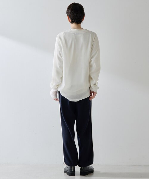 Whim Gazette（ウィム ガゼット） パンツ 「GEMINI」ニットパンツ