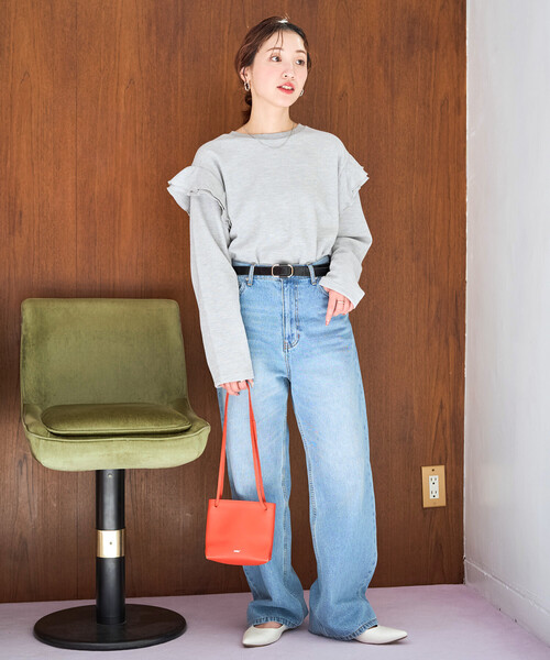 FREAK'S STORE（フリークスストア） tシャツ 限定展開 ワッフル フリル