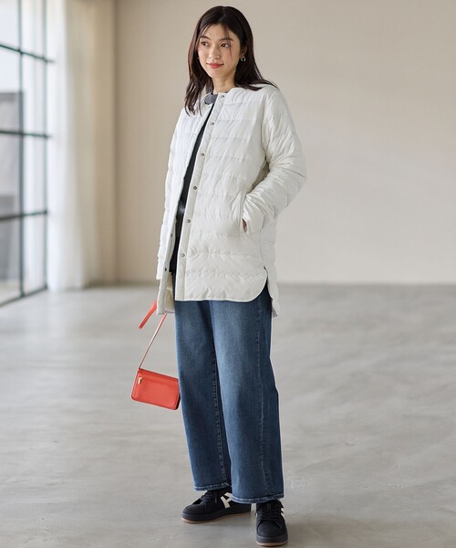 ANY（エニィ） ダウンコート ダウンジャケット フレンチダウンロング