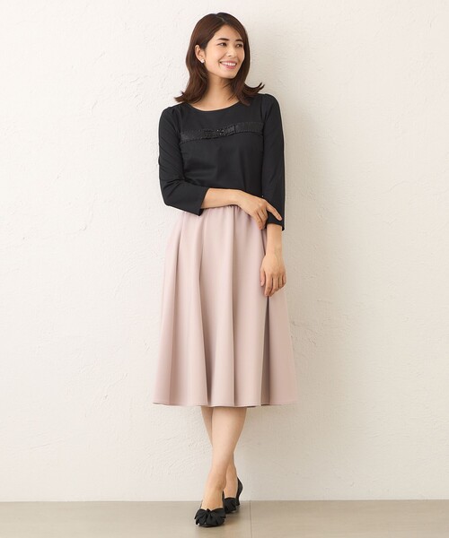 TO BE CHIC♡リボンカットソー TO BE CHIC（トゥー ビー シック） tシャツ リボンモチーフファンシー