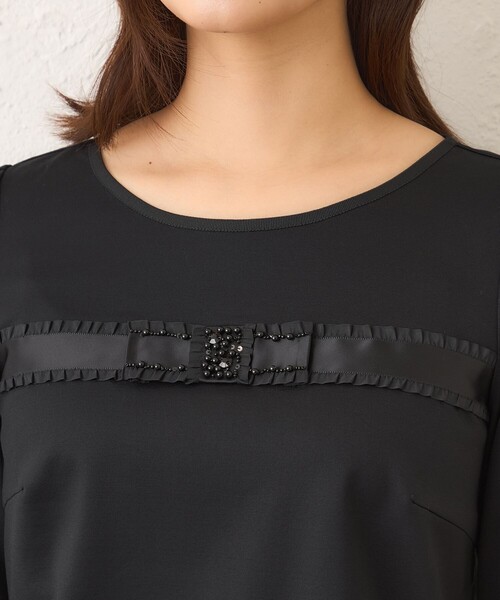 TO BE CHIC（トゥー ビー シック） tシャツ リボンモチーフファンシー