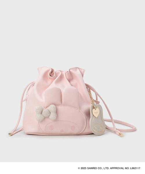 sanrio（サンリオ） ショルダーバッグ バッグ 「マイメロディ」巾着