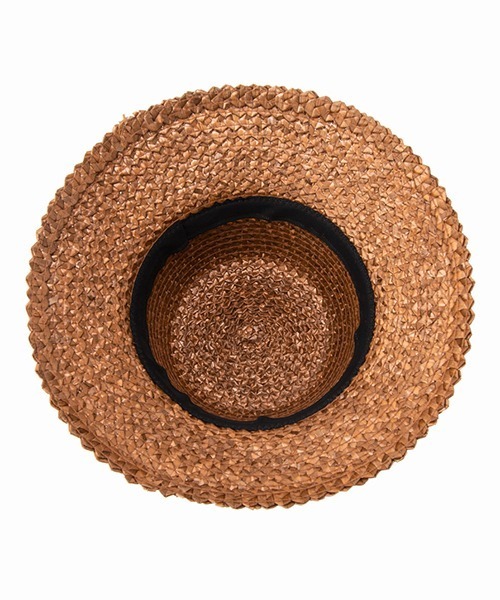 「CONTROL FREAK / CTFK」 ストローハット FREE ブラウン レディース_画像3