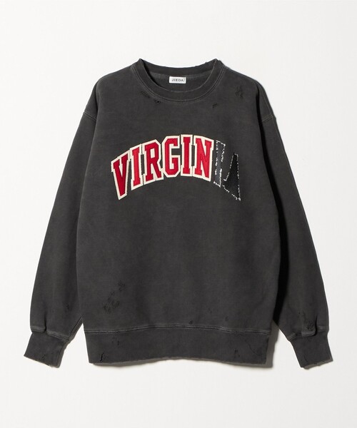 JieDa（ジエダ） トレーナー スウェット 「JieDa」VIRGINIA ダメージ
