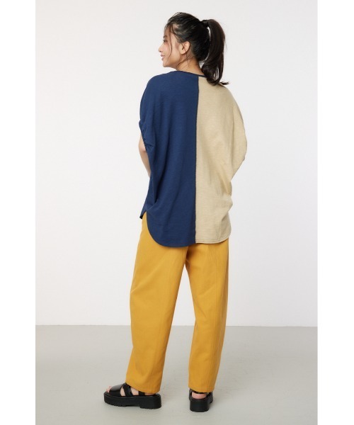 「RODEO CROWNS WIDE BOWL」 半袖Tシャツ FREE ネイビー レディース_画像4